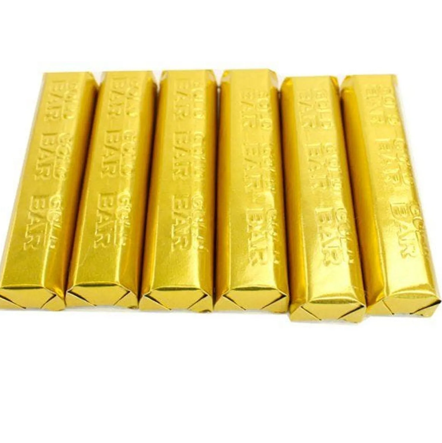 Party Delights Milk Chocolate Mini Bars Of Gold X6< Chocolates