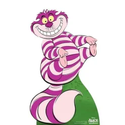 Party Delights Mini Cheshire Cat Cardboard Cutout - 93Cm X 55Cm< Cardboard Cut Outs