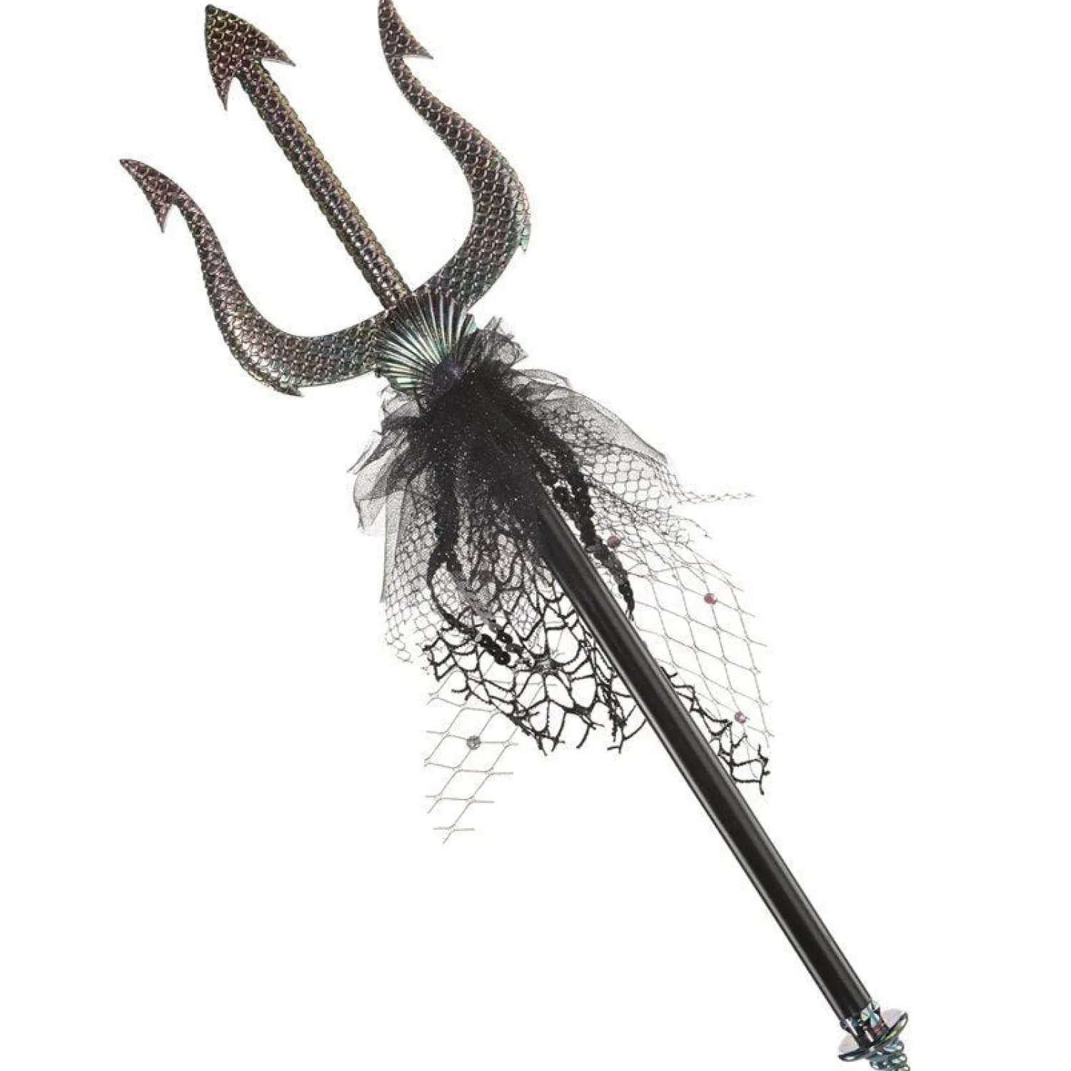 Party Delights Mini Mermaid Trident - 44Cm< Fake Weapons