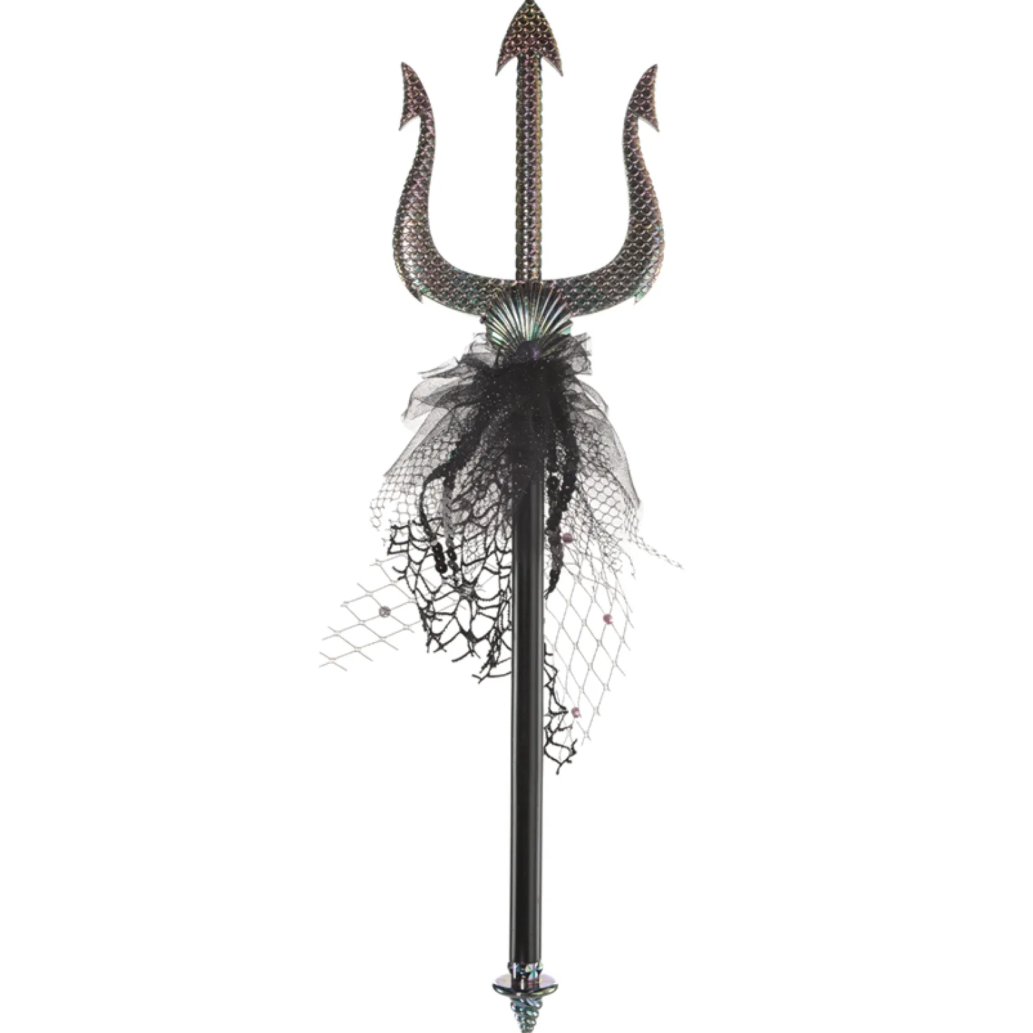 Party Delights Mini Mermaid Trident - 44Cm< Fake Weapons