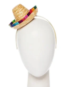 Party Delights Mini Mexican Sombrero Headband< Hats & Headwear