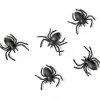 Mini Plastic Spiders - 3Cm (10Pk)<Party Delights Online