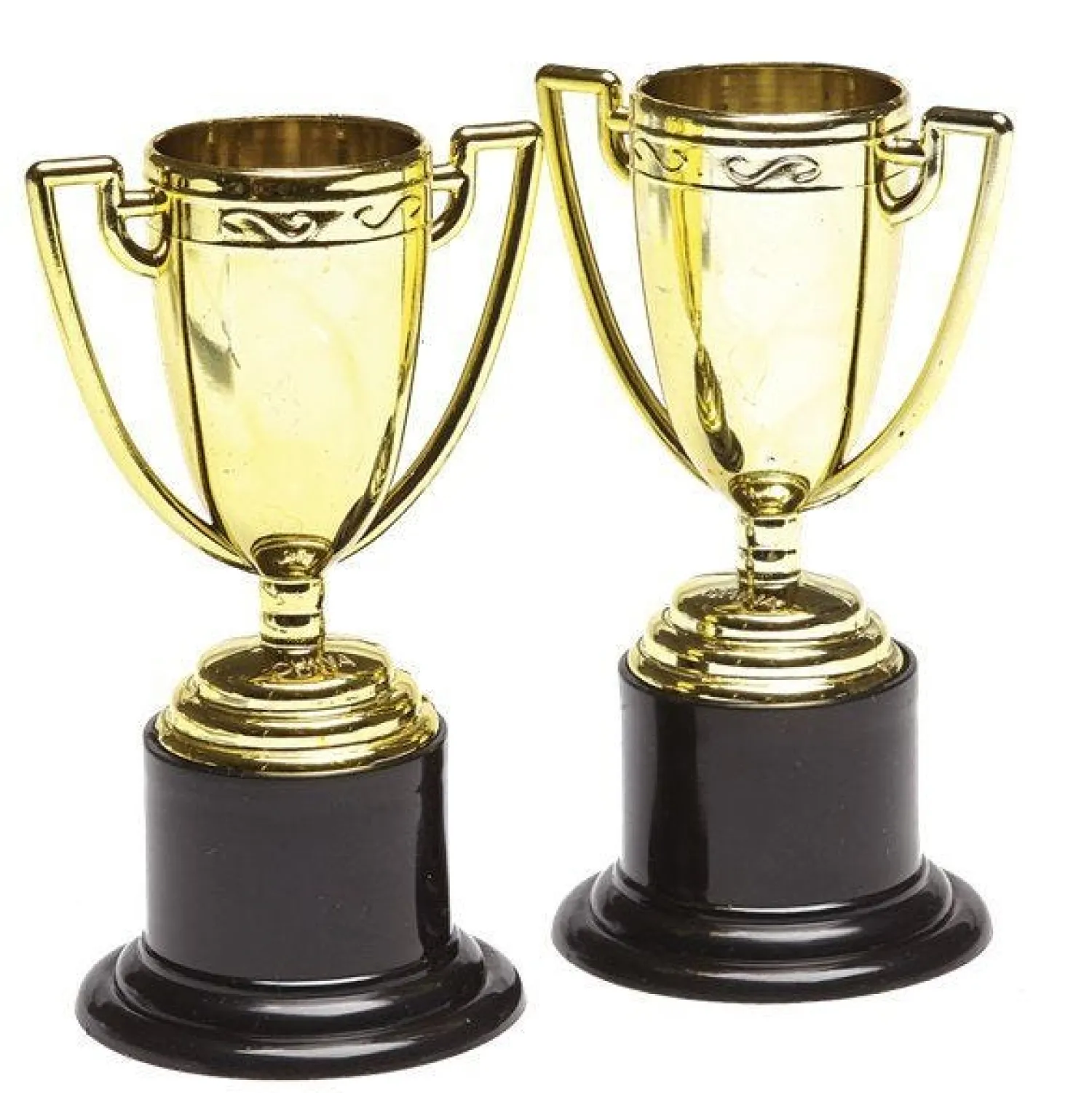 Mini Plastic Trophies (4Pk)<Party Delights Discount