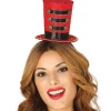 Party Delights Mini Ringmaster Top Hat On Headband< Hats & Headwear
