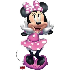 Party Delights Minnie Mouse Cardboard Cutout - 89Cm X 50Cm< Cardboard Cut Outs