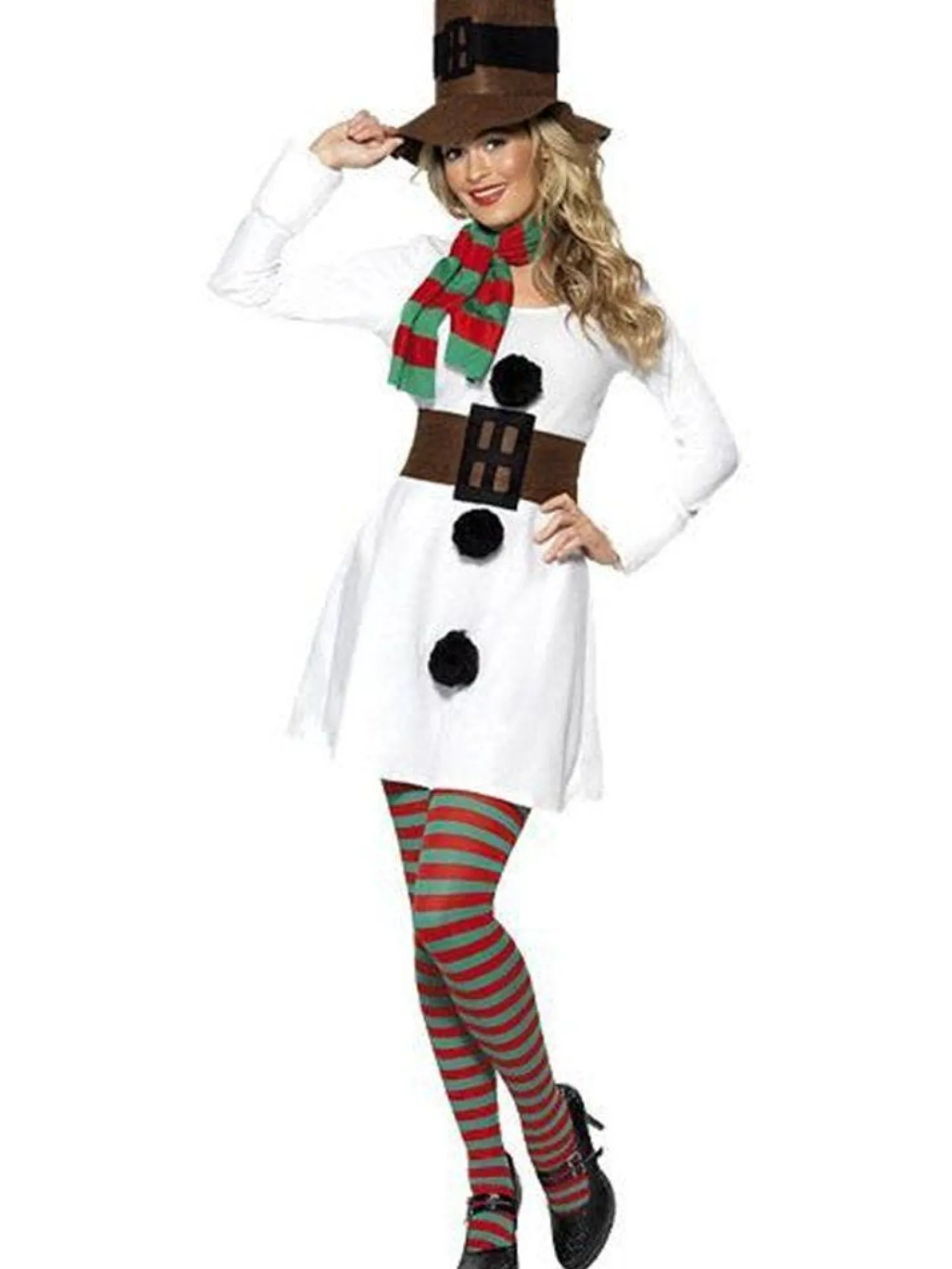 Miss Snowman - Adult Costume<Party Delights Clearance