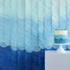 Party Delights Mix It Up Blue Ombre Tissue Paper Disc Backdrop< Party Backdrops