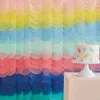 Party Delights Mix It Up Brights Tissue Paper Disc Backdrop< Party Backdrops