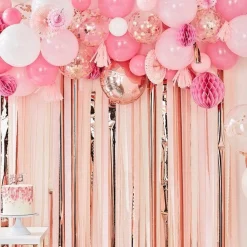 Party Delights Mix It Up Pink Balloon Garland Kit - 20 Decorations And 70 Balloons< Arches & Clouds