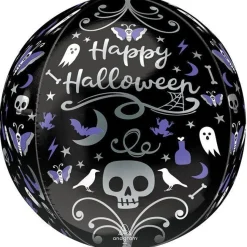 Moonlight Halloween Orbz Balloon<Party Delights New