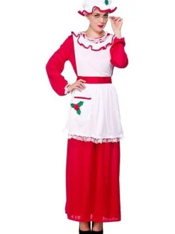 Mrs Santa - Adult Costume<Party Delights Best