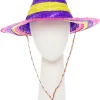 Party Delights Multicoloured Mexican Sombrero - Child< Hats & Headwear