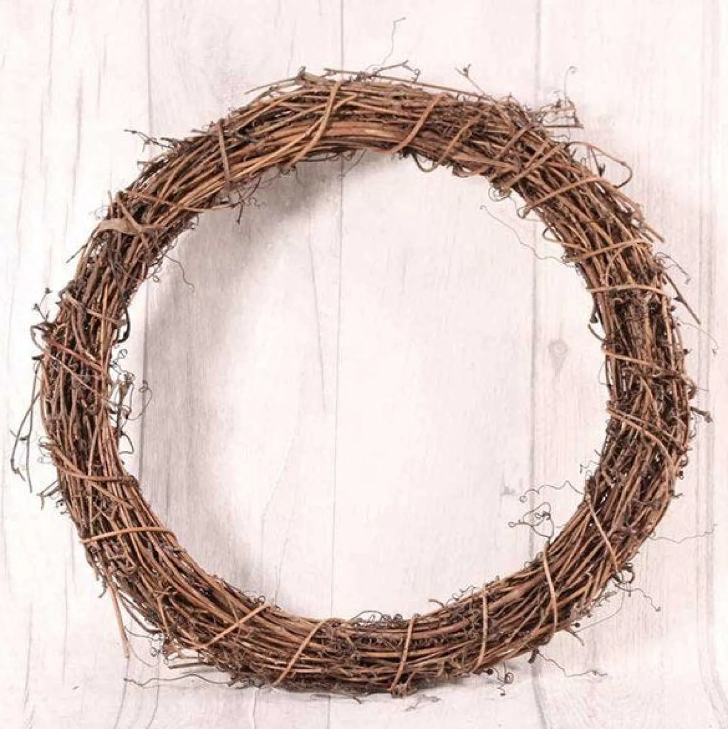 Natural Round Vine Wreath - 30Cm<Party Delights Online