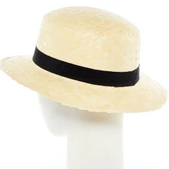 Party Delights Natural Straw Boater Hat< Hats & Headwear