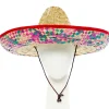 Party Delights Natural Straw Mexican Sombrero< Hats & Headwear