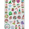 Naughty Elf Bubble Sticker Sheet<Party Delights Outlet