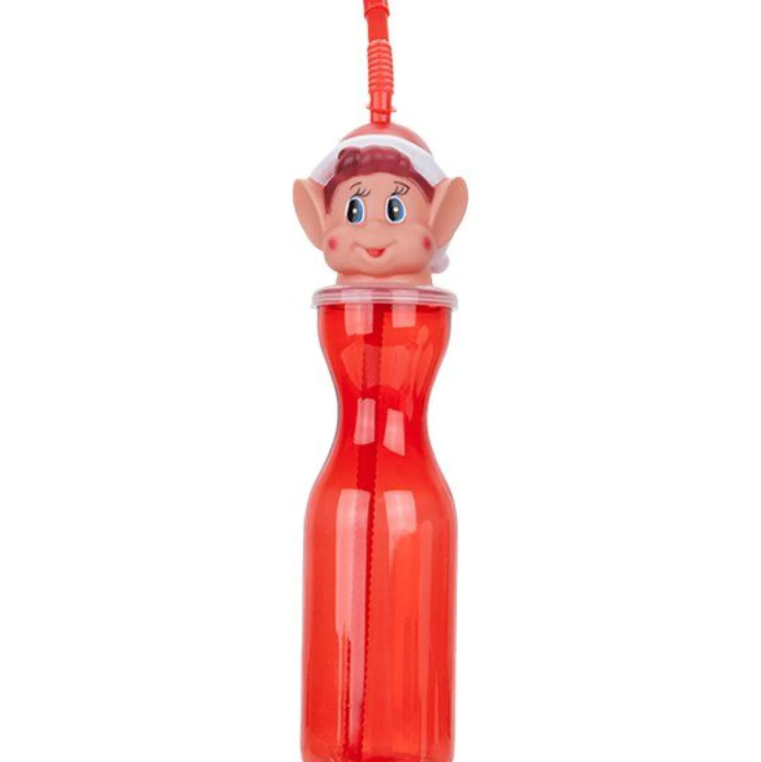 Naughty Elf Plastic Drinking Bottle - 450Ml<Party Delights Best