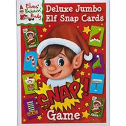 Naughty Elf Snap Card Game<Party Delights Sale