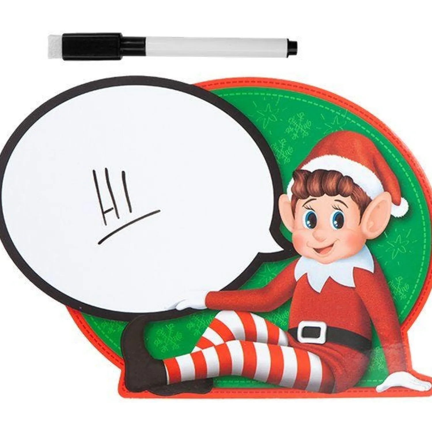 Naughty Elf Speech Bubble Sign<Party Delights New