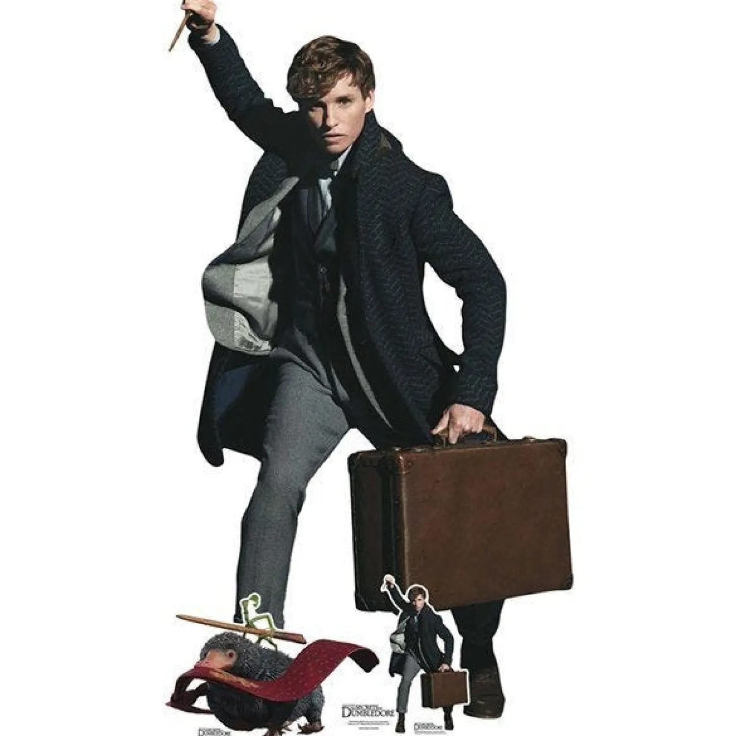 Party Delights Newt Scamander (Eddie Redmayne) The Secrets Of Dumbledore Cardboard Cutout - 170Cm X 90Cm< Cardboard Cut Outs