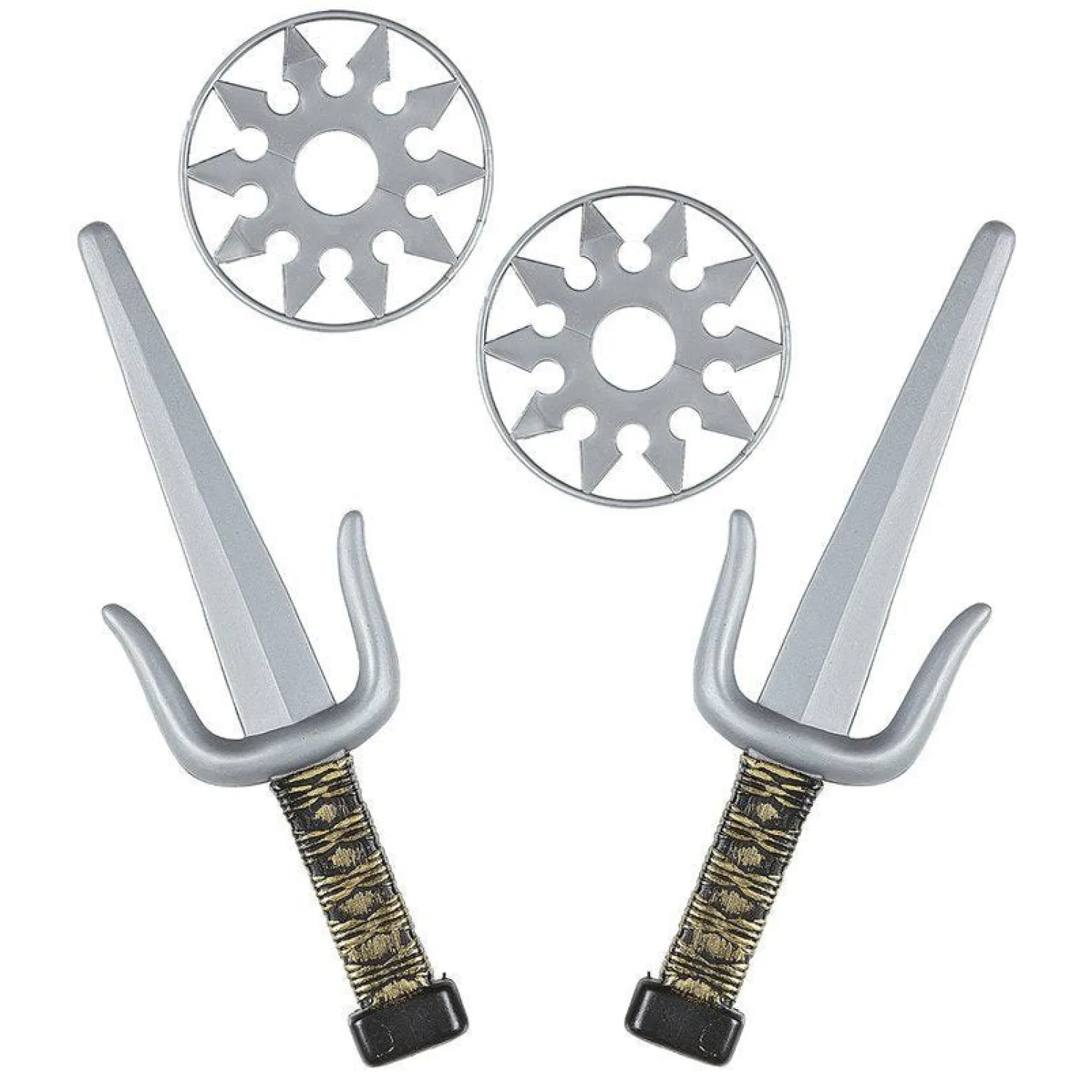 Party Delights Ninja Weapon Kit< Fake Weapons