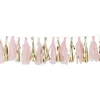 Party Delights Oh Baby Pink & Gold Tassel Garland (16Pk)< Hanging Decorations