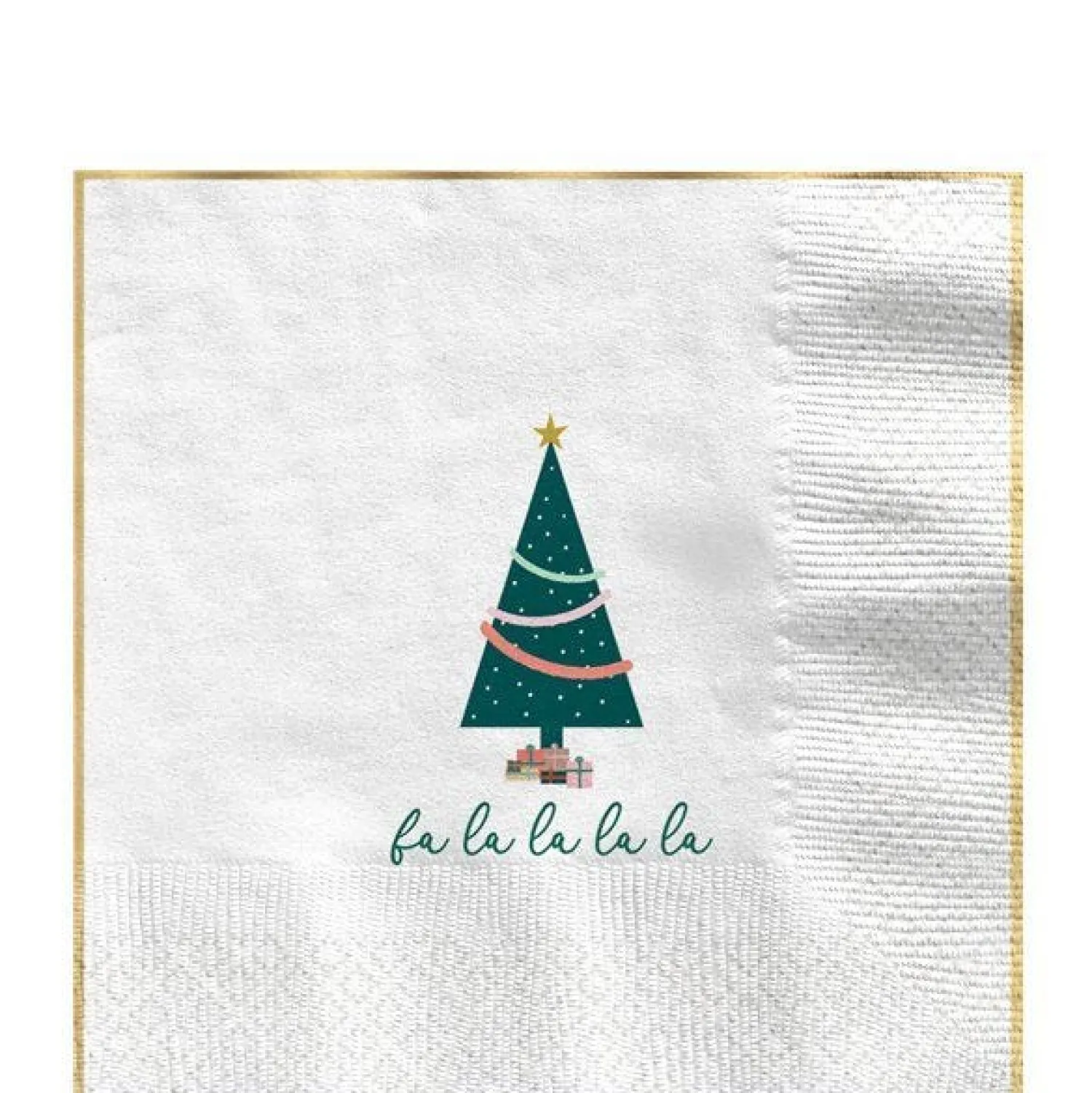 Oh Christmas Lunch Napkin - 33Cm (16Pk)<Party Delights Hot