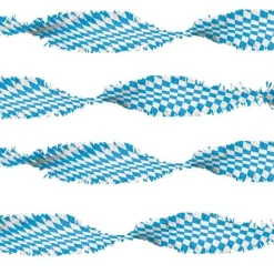 Party Delights Oktoberfest Bavarian Crepe Streamer - 6M< Hanging Decorations