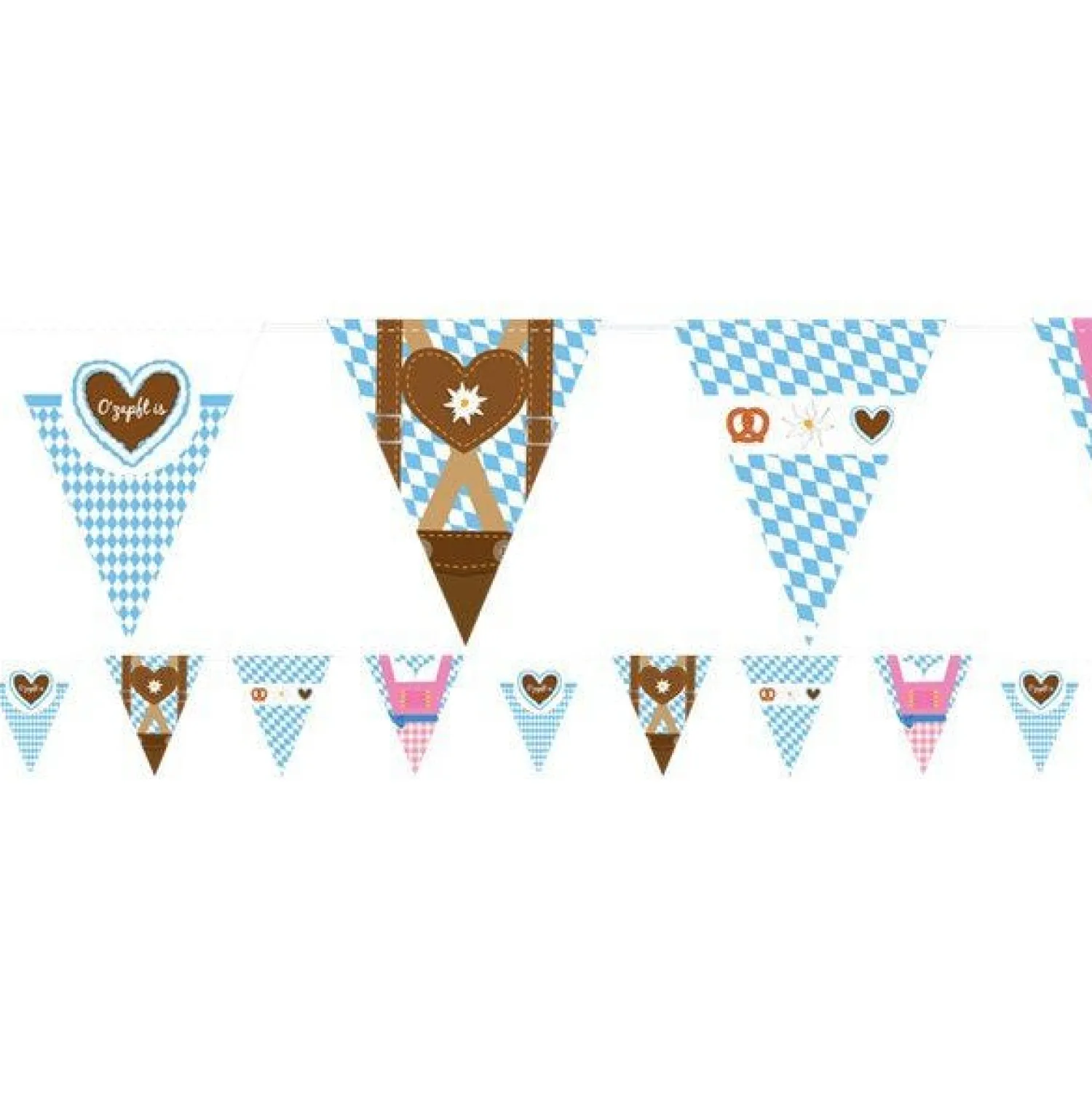Party Delights Oktoberfest Plastic Bunting - 4M< Bunting