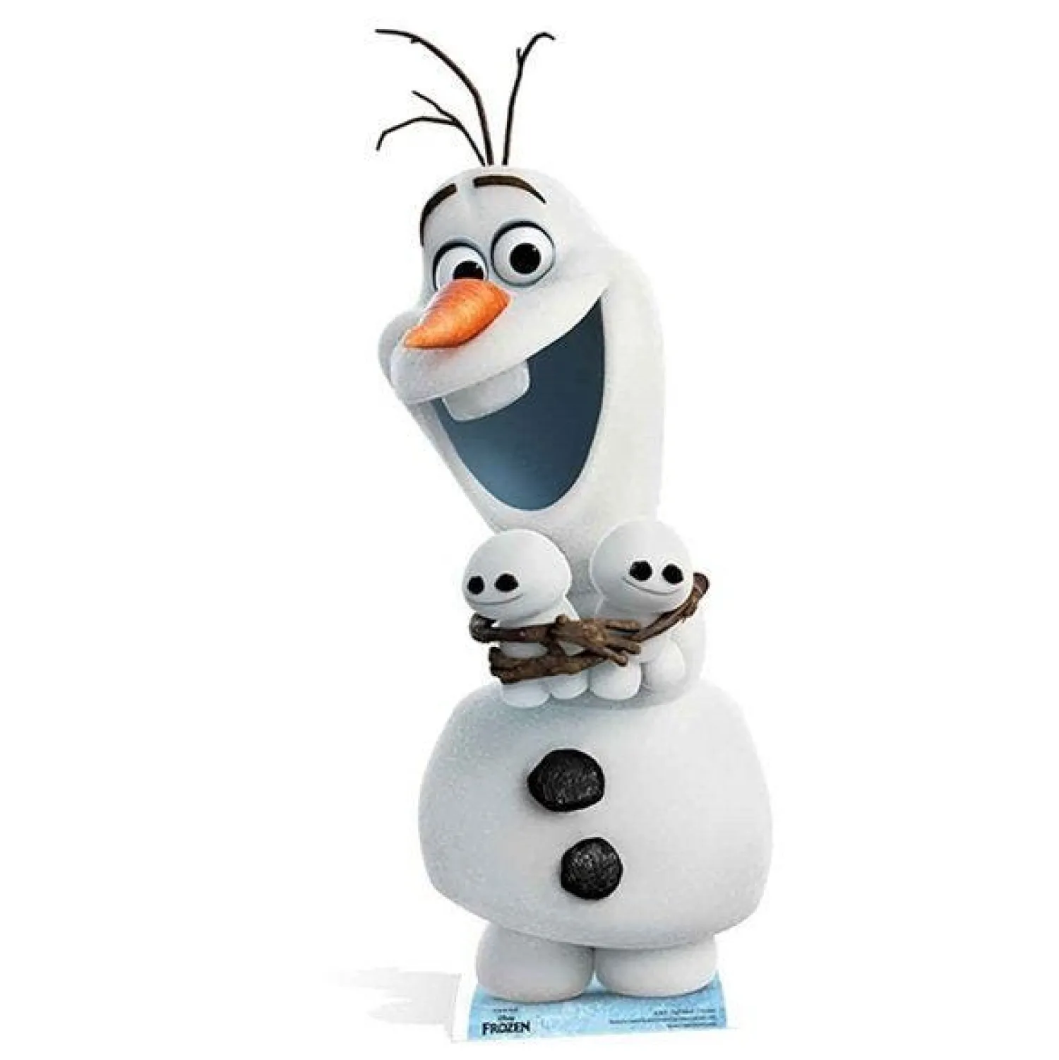 Party Delights Olaf Frozen Cardboard Cutout - 94Cm X 38Cm< Cardboard Cut Outs