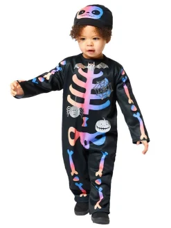 Ombre Skeleton Cutie - Baby And Toddler Costume<Party Delights Clearance