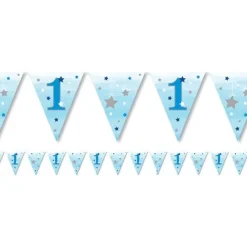 Party Delights One Little Star Boy Paper Bunting< Bunting