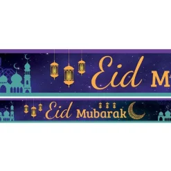 Party Delights Opulent Eid Yard Banners (3Pk)< Banners