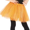 Orange Glitter Tutu - Child One Size<Party Delights Sale