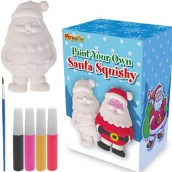 Paint Your Own Santa Squishy - 15Cm<Party Delights