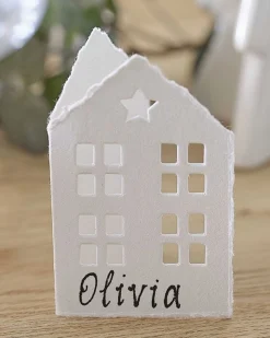 Paper House Place Card (10Pk)<Party Delights Hot