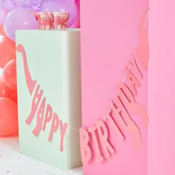 Party Delights Party Like A Dinosaur Happy Birthday Bunting - 137Cm< Bunting