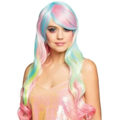 Party Delights Pastel Ombre Wig< Wigs