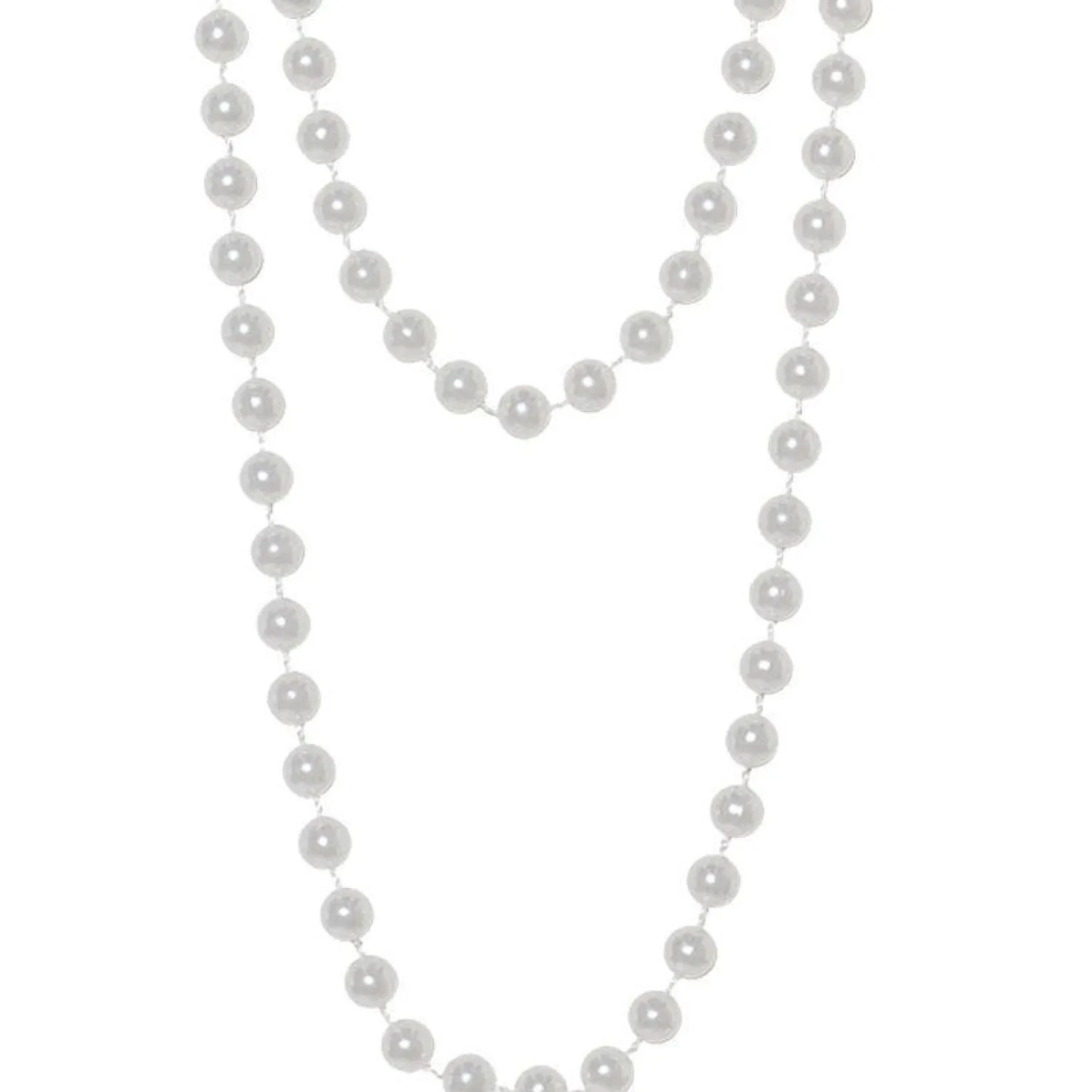 Party Delights Pearl Necklace - 150Cm< Costume Props