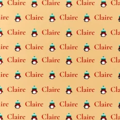 Penguin Christmas Personalised Wrapping Paper- 62 X 100Cm Sheet<Party Delights Outlet