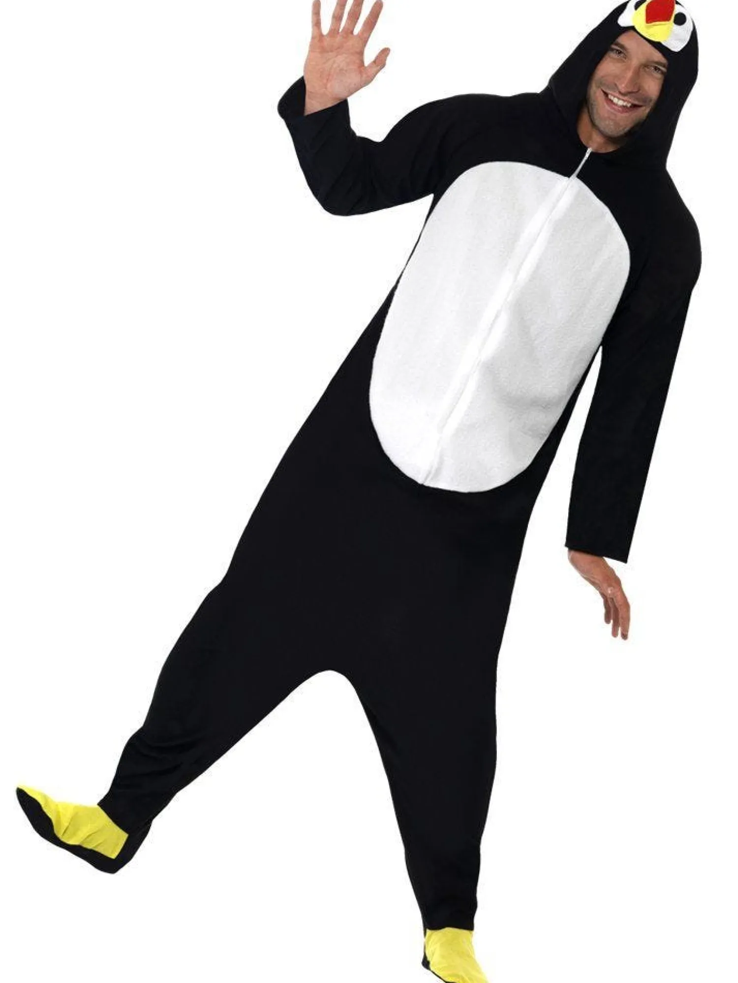 Penguin Onesie - Adult Costume<Party Delights