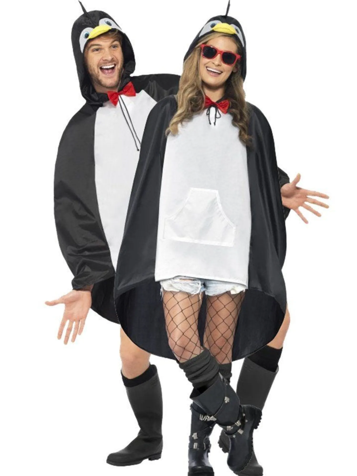 Penguin Party Poncho - Adult Costume<Party Delights New