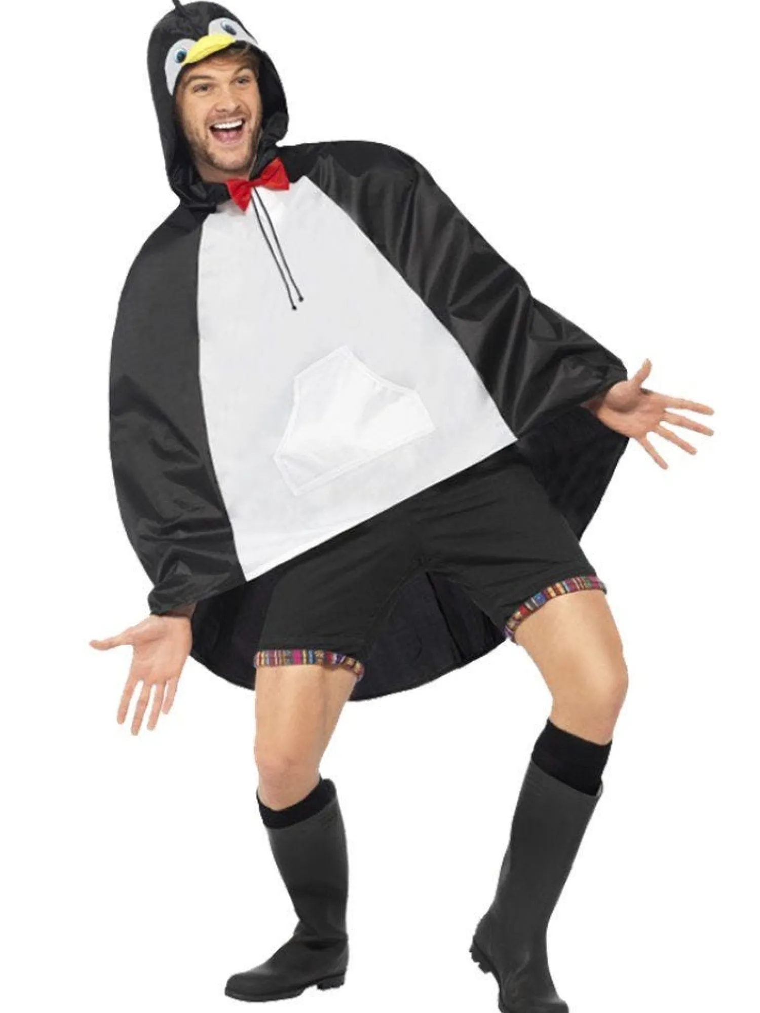 Penguin Party Poncho - Adult Costume<Party Delights New