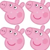 Party Delights Peppa Pig Fun Face Masks (6Pk)< Masks