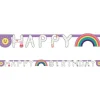 Party Delights Peppa Pig 'Happy Birthday' Paper Letter Banner - 2.1M X 13Cm< Banners