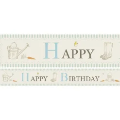 Party Delights Peter Rabbit Paper Banners - 1M (3Pk)< Banners