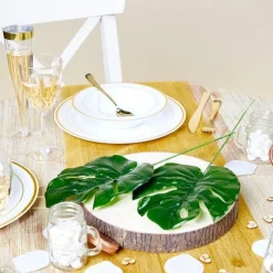 Party Delights Philo Spray Tropical Leaf Decorations (12Pk)< Flowers & Foliage