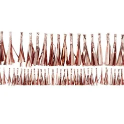 Party Delights Pick & Mix Rose Gold Tassel Garland - 2M< Hanging Decorations