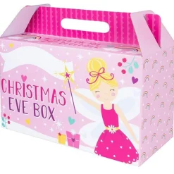 Pink Fairy Christmas Eve Box - 34Cm<Party Delights Best