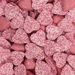Party Delights Pink Hearts - 3Kg< Sweets